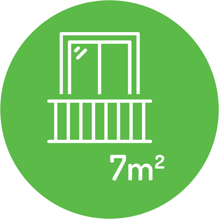balkon 7m